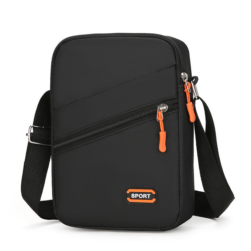 Men's Oxford Crossbody Bag Solid Color Urban Simplicity