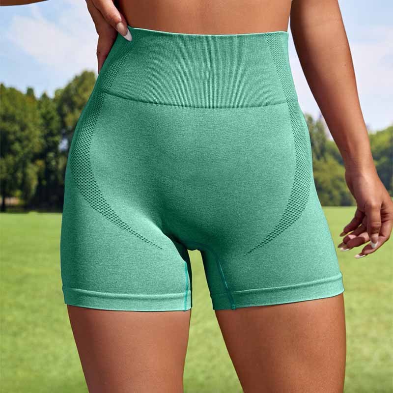 Women’s Solid Color High-Performance Shorts – Breathable, Moisture-Wicking, All-Season
