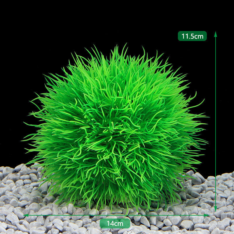 Artificial Grass Ball Water Plant Aquarium Decoration Landscaping Algae Ball