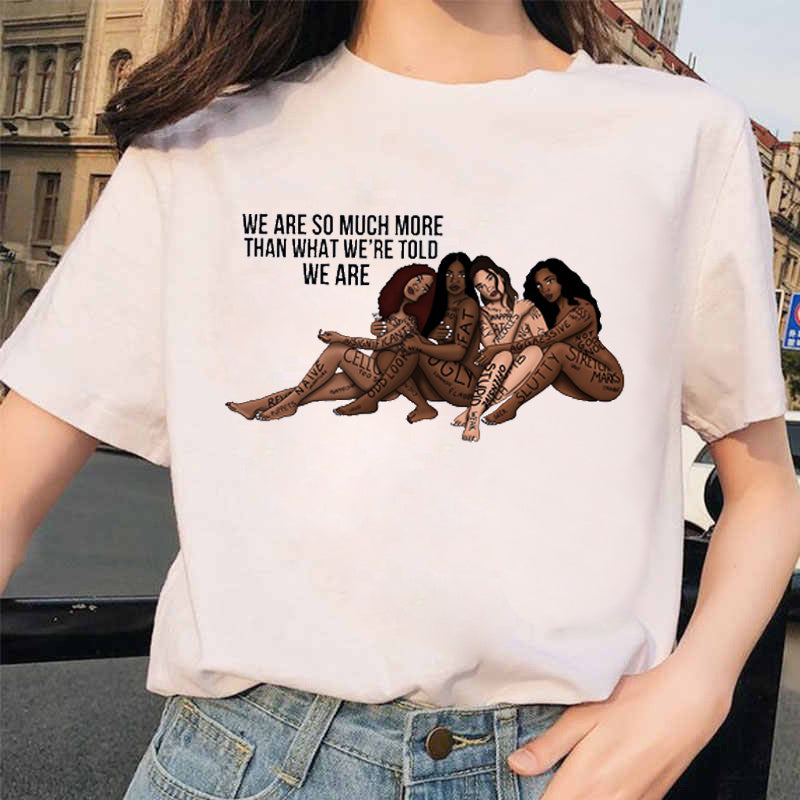 Printed short sleeve T-shirt for men and women