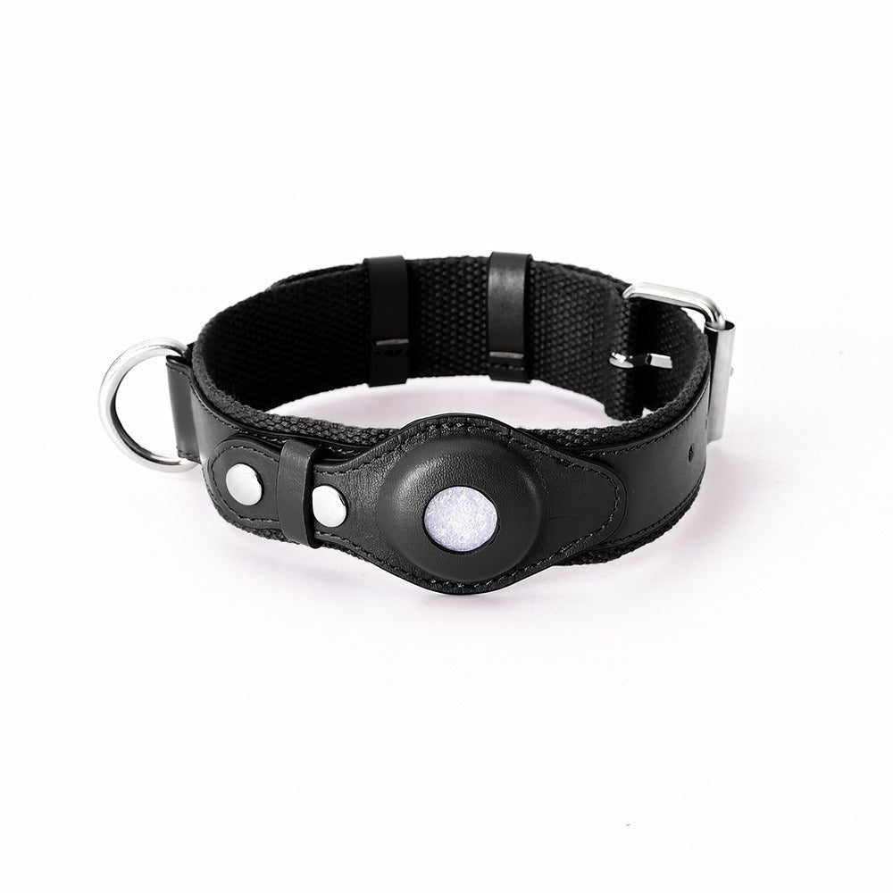Apple Tracker Airtag Pet Collar Adjustable Dog Leash Collar Medium Large Dog Accessories Puppy Pet Supplies