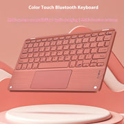 Square Hat Touch Bluetooth Wireless Charging Keyboard