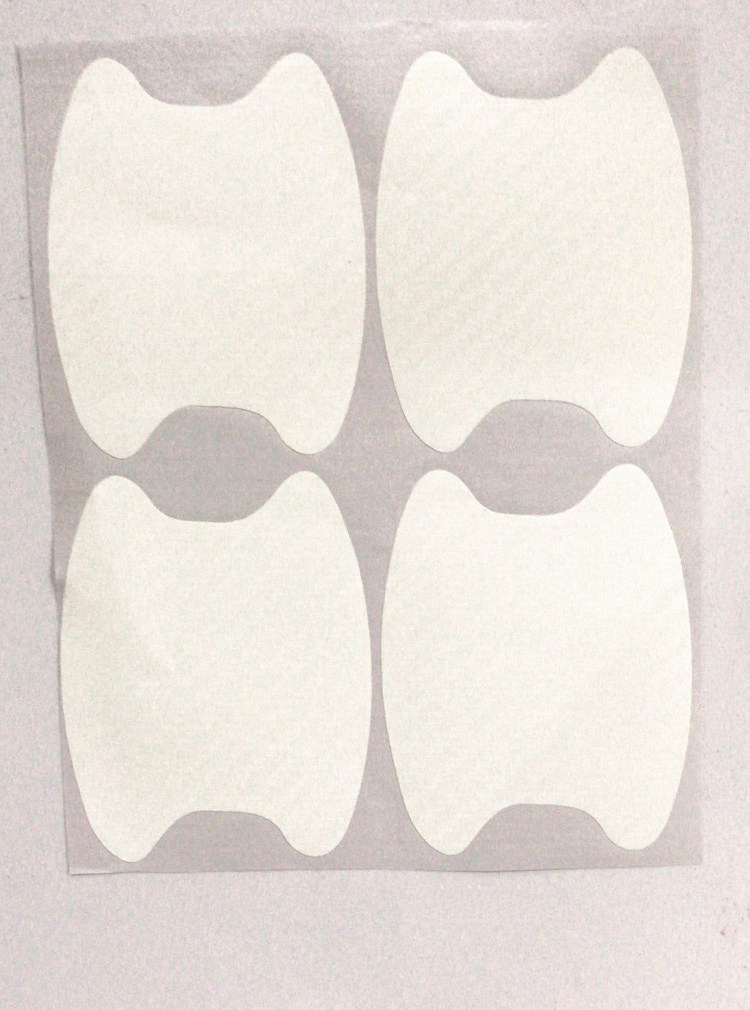 4pcs Carbon Fiber Car Door Handle Stickers – Scratch-Resistant