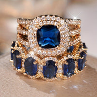 Golden Treasure Blue Diamond
