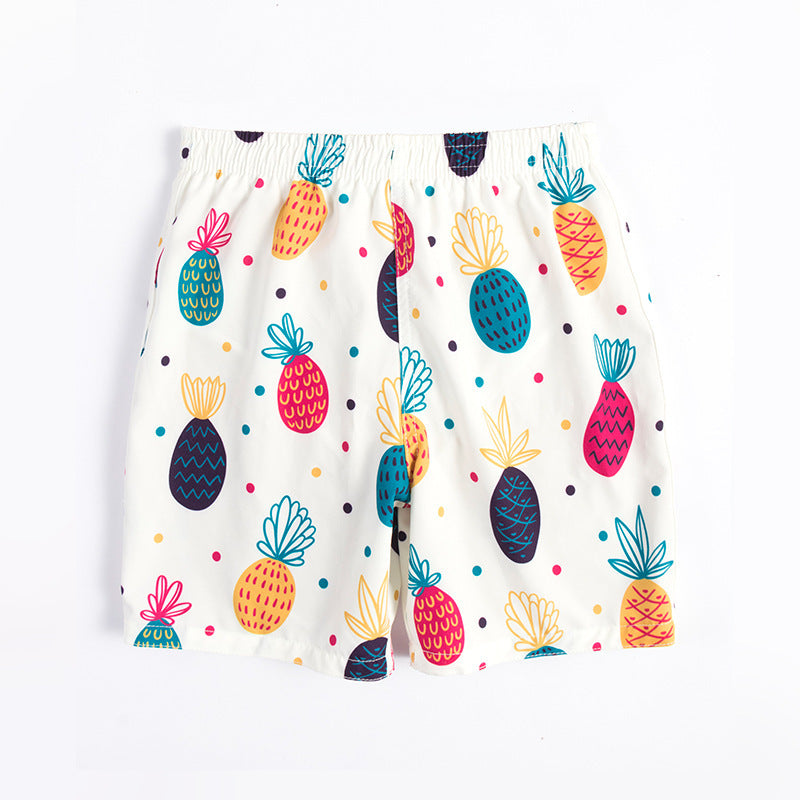 Children's Beach Shorts – Boxer Swimming Trunks