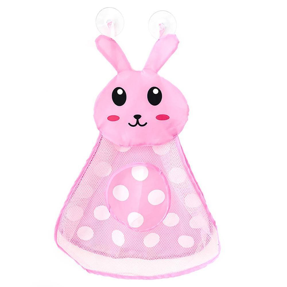 Bath Toy Storage Bag – Mesh, Quick-Dry, Suction Cups (No-Drill)
