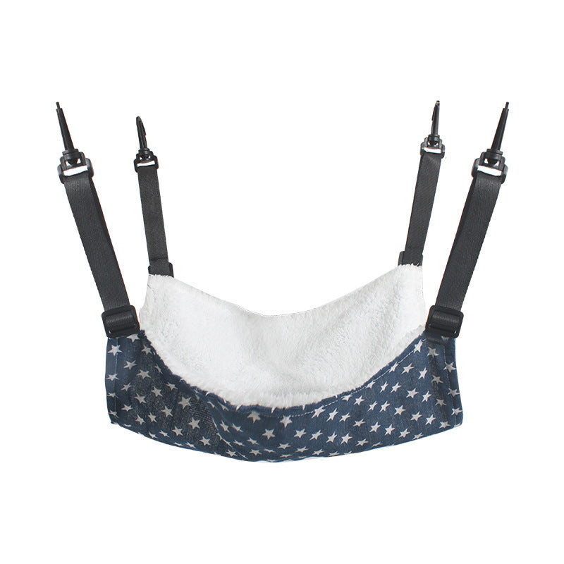 Designer Pet Hammock Cotton Mouse Ferrets Guinea Pig Cat Hanging Bed For Cats Rodents Hammock For Hamster Pets Supplies