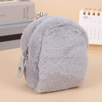 Plush Key Case Gray