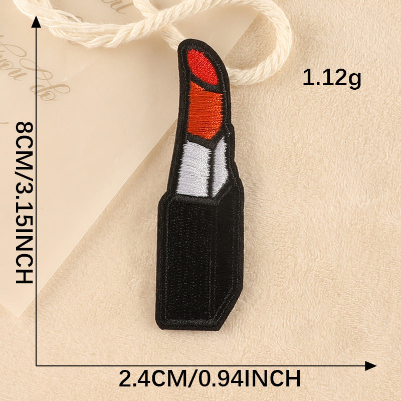 Computer Embroidery Label Patch – Small Badge for Clothing and Accessories