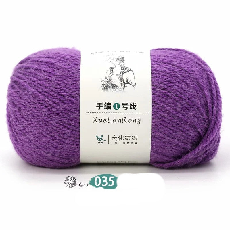 Hand-Knitted Scarf Yarn Ball, 4-Strand Coarse Australian Wool – DIY Knitting, Crochet, and Craft Projects