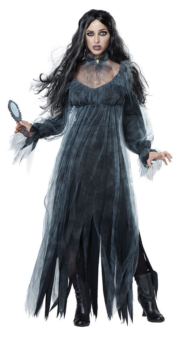 Halloween Zombie Bride Costume – Scary Undead Wedding Dress for Women’s Cosplay and Parties