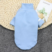 Two Bars Bottoming Shirt Blue