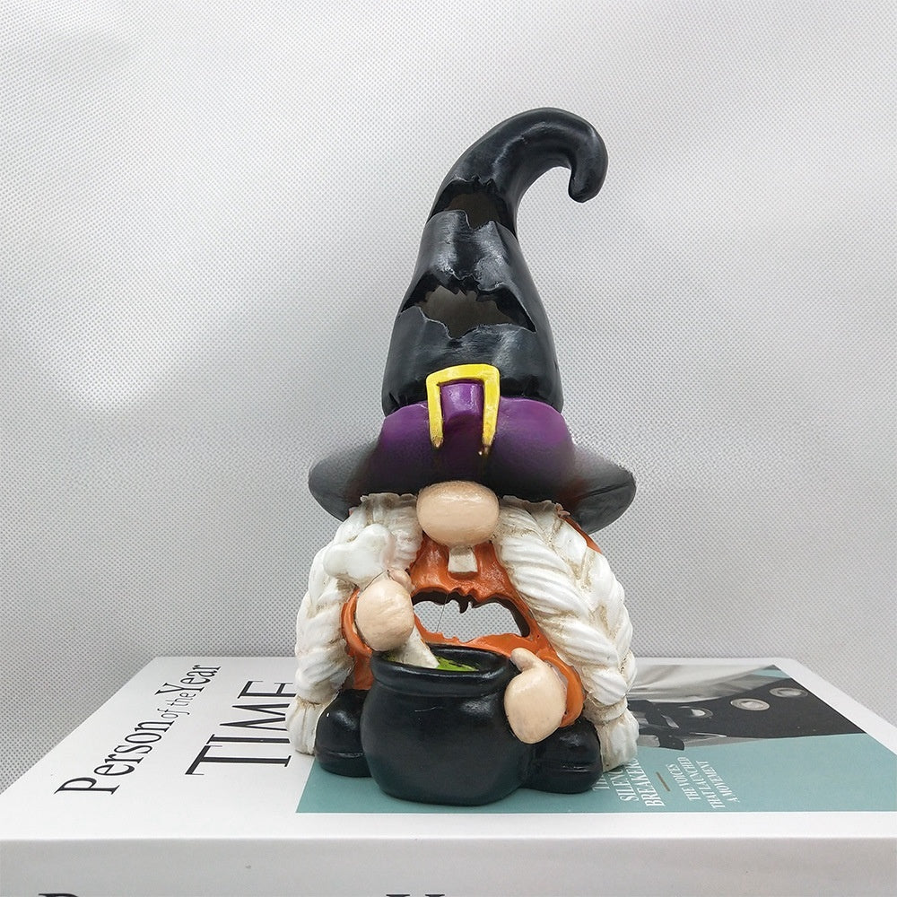 Halloween Ornaments Festival Atmosphere Home Park Party Resin Crafts