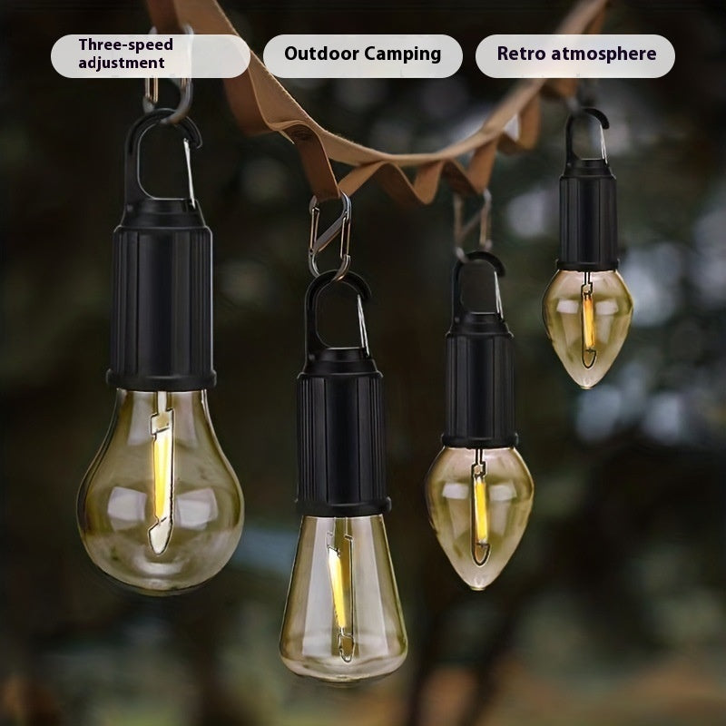 Solar Outdoor Warm Light Bulb Lighting