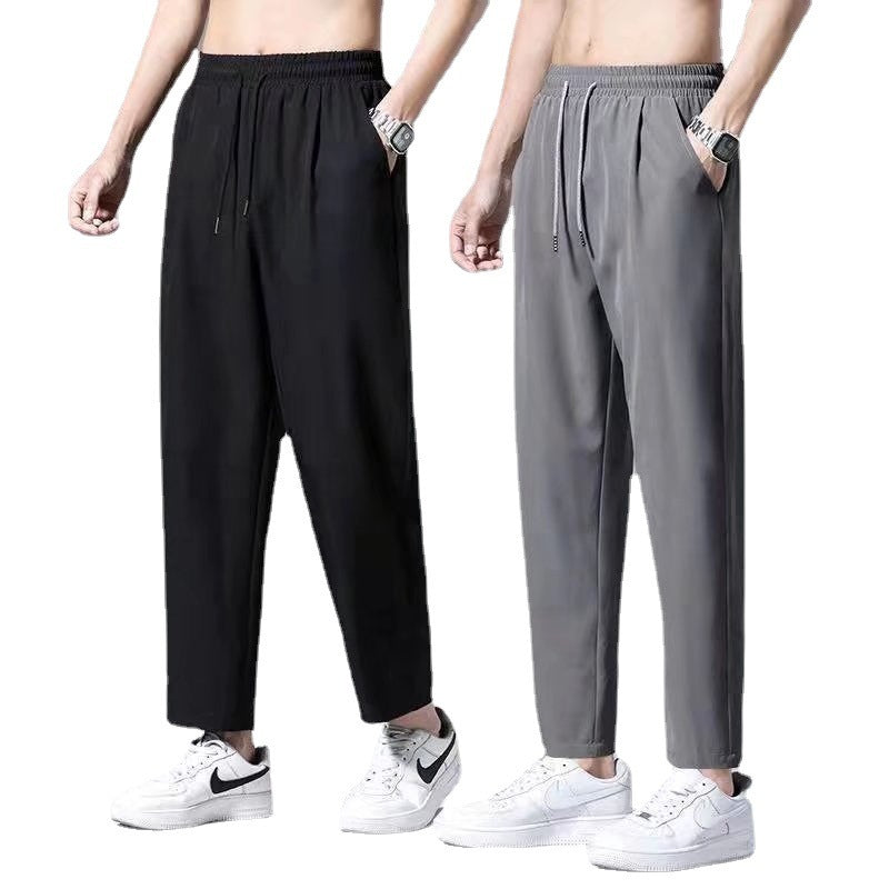 Men’s Fashion Casual Loose Straight Trousers