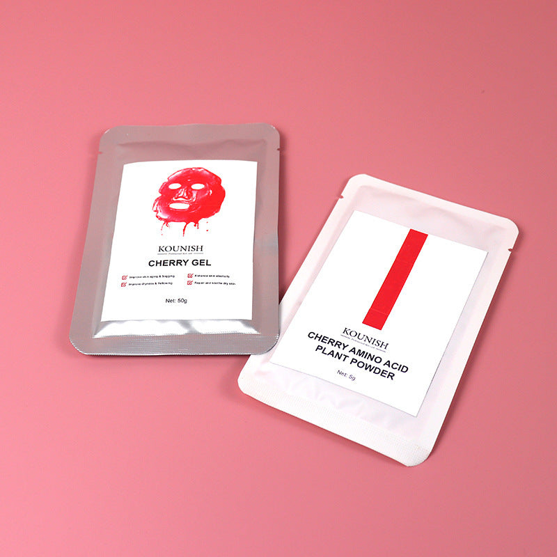 Seaweed Cherry Gel Hydrating Mask With Collagen Powder