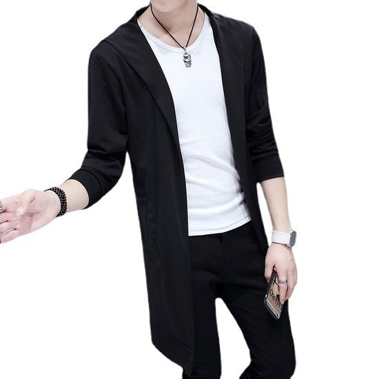 Slim Fit Student Handsome Cloak Men's Coat