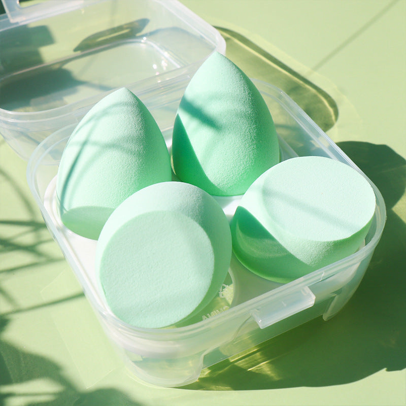 Hydrophilic Beauty Blender Sponge Set – Soft, Rebound Makeup Eggs in 4 or 8-Piece Sets
