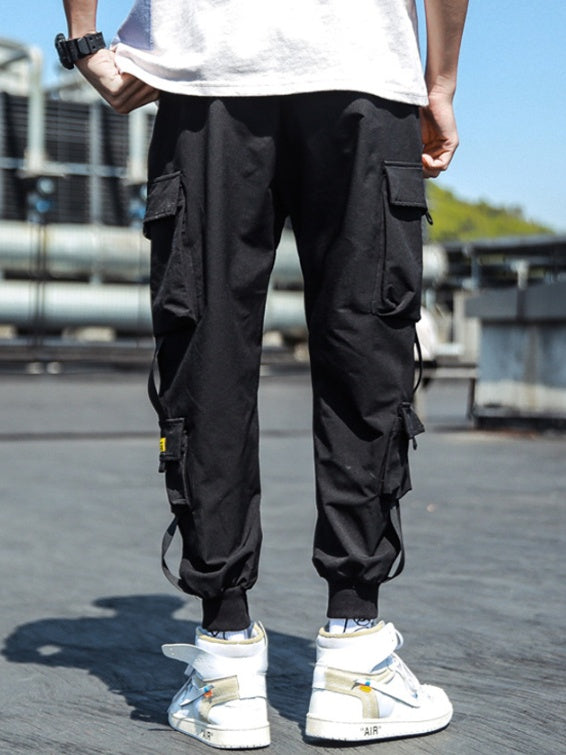 Men’s Casual Workwear Nine-Point Harem Pants – Loose Fit