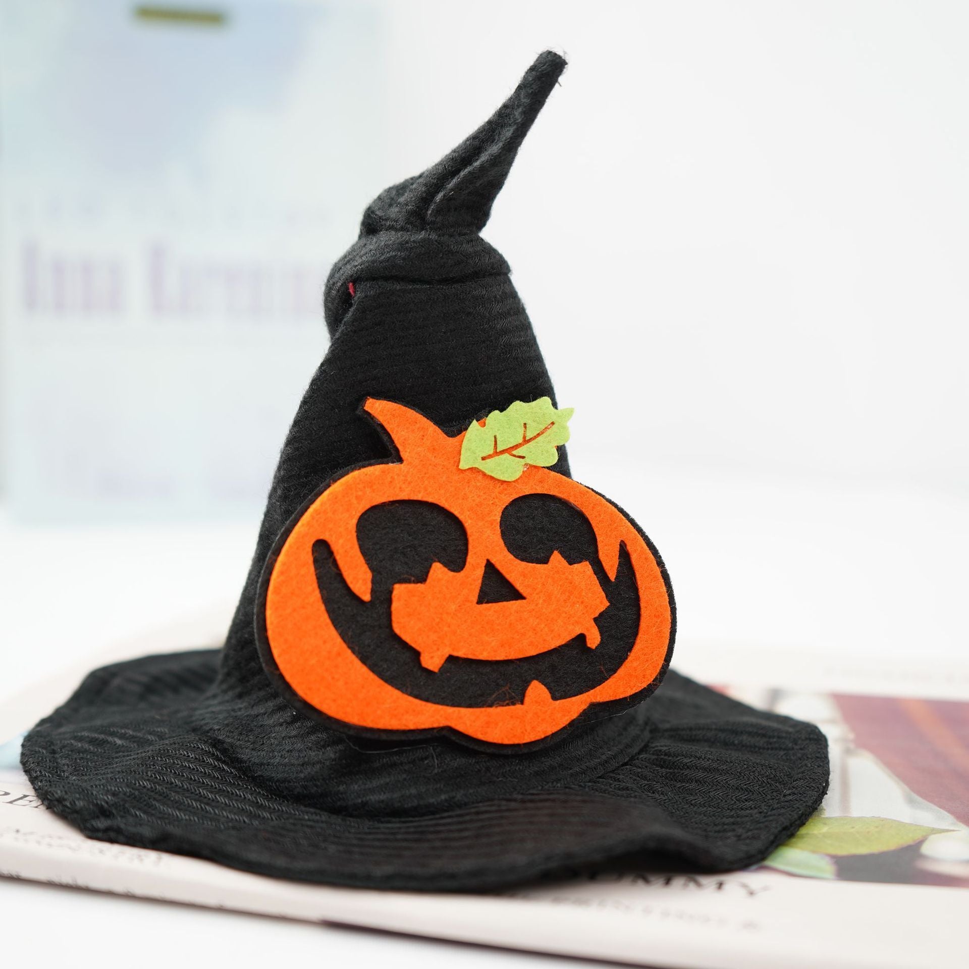 Halloween Pet Wizard Hat – Creative Magical Costume Accessory for Dogs and Cats