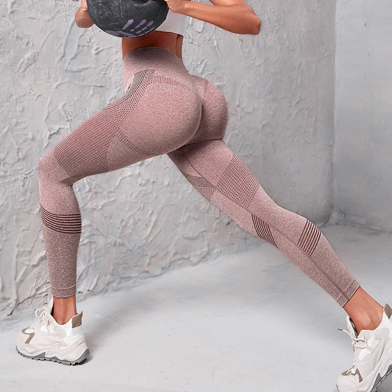 Women's High-Waist Nylon Pants Solid Color Fashion