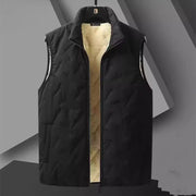 Cotton Vest Men's Lambswool Velvet Stand Collar
