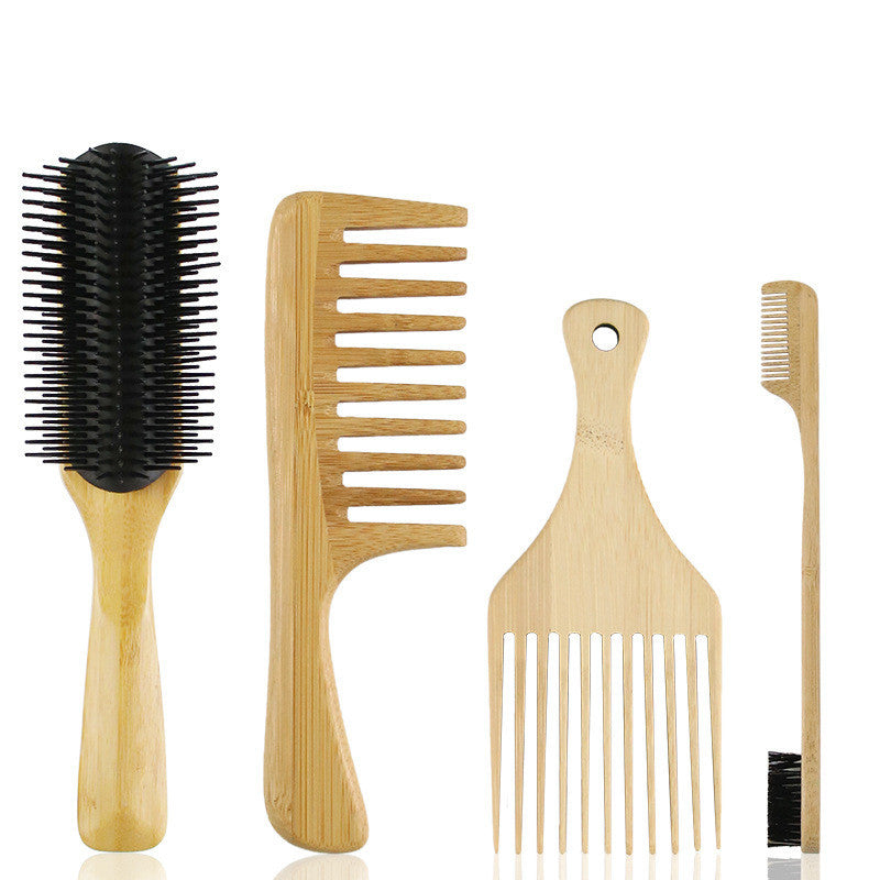 Round Roll Hair Curling Comb – Big Wave Styling Brush for Hair Dryer