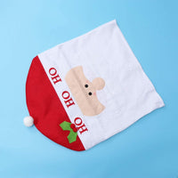 Old Man Christmas Chair Cover