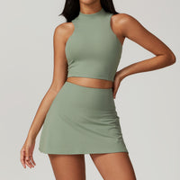 Vest Skirt Green