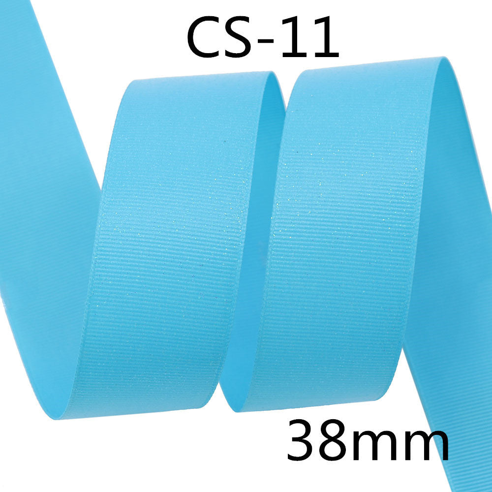 Silk Ribbon Gift Packaging Glitter Webbing 10 Yards