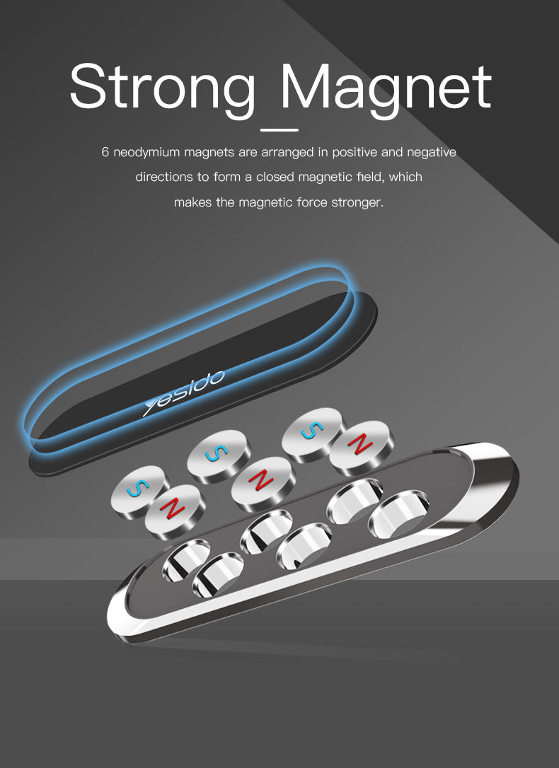 Magnetic Phone Holder – Universal Car Mount for Secure and Convenient Use
