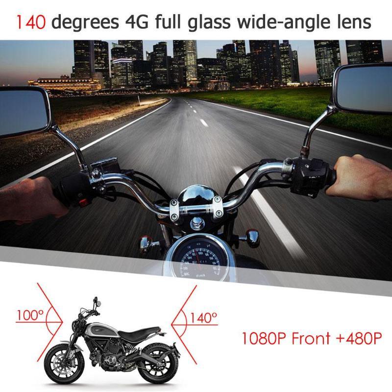 Motorcycle HD Driving Recorder – Waterproof Front & Rear Dash Cam