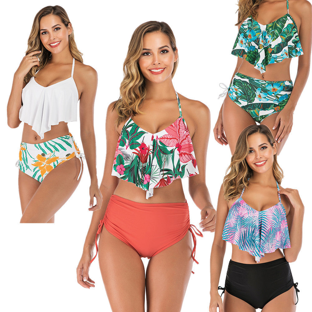 Women’s European Style Bikini Set – Padded Swimsuit Without Underwire