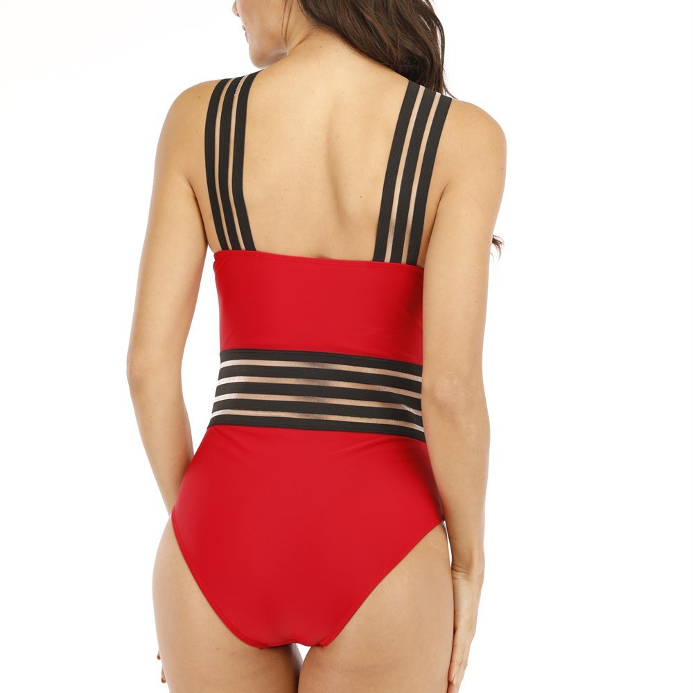 Women’s Polyester Spandex Bikini Set – Quick Dry Swimwear