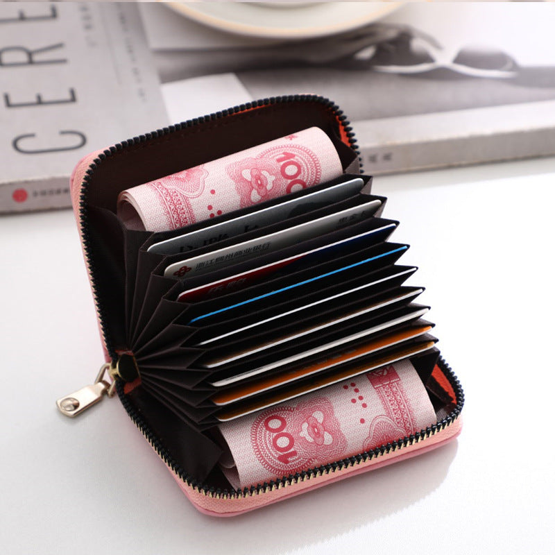 Women's Organ Card Holder Multi-card Rfid