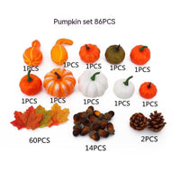 86PCS Pumpkin Set