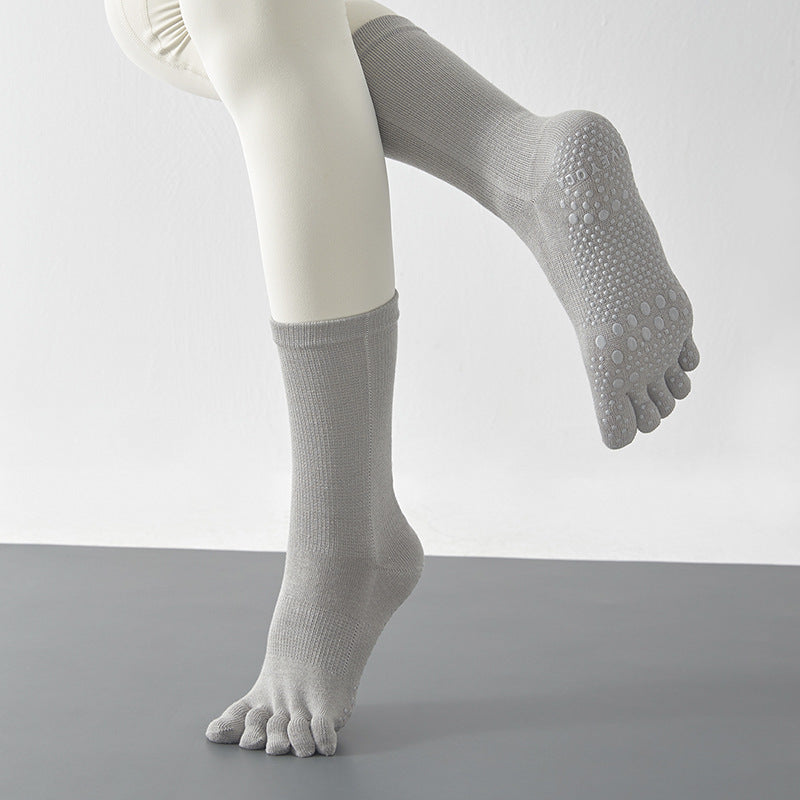Five Fingers Non-Slip Yoga Socks