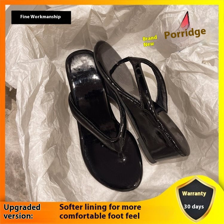 Height Increasing Wedge Flip-flops Women's Flip-toe Sandals