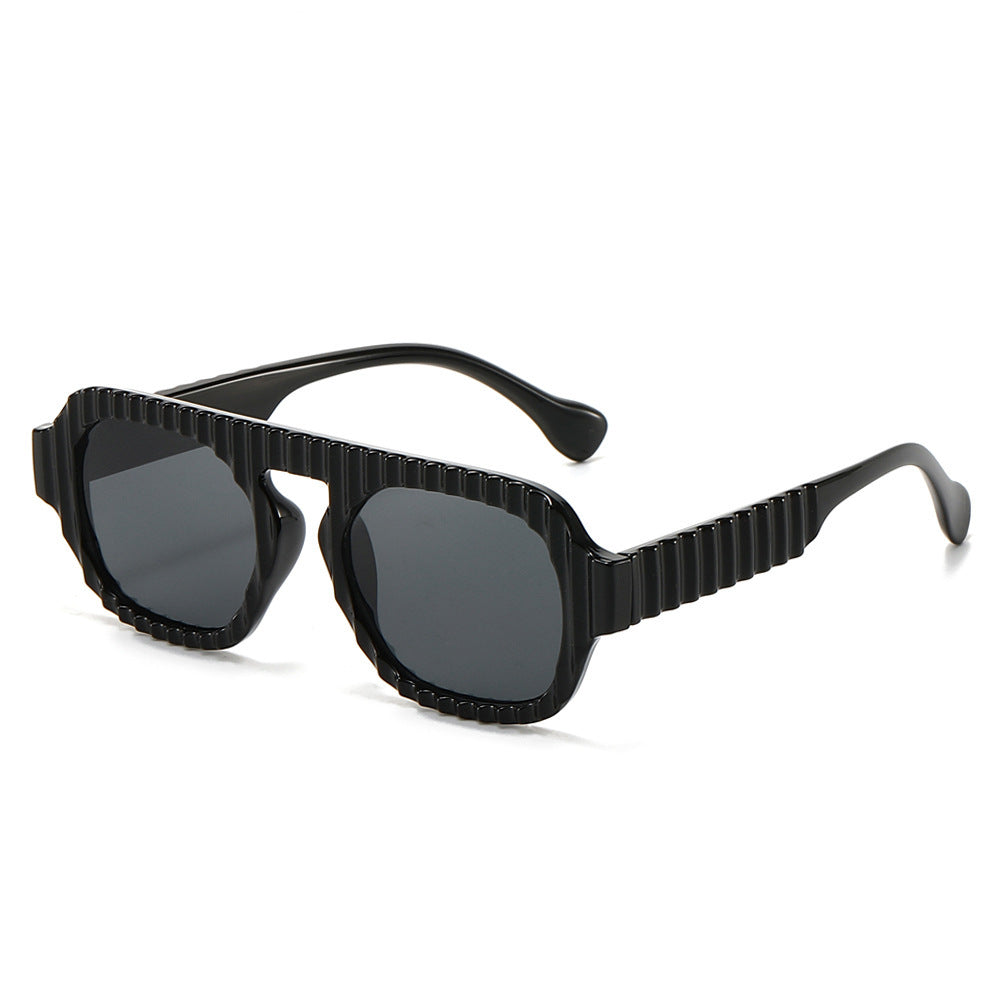 Square Frame Fashion Sunglasses – UV Protection for Men & Women