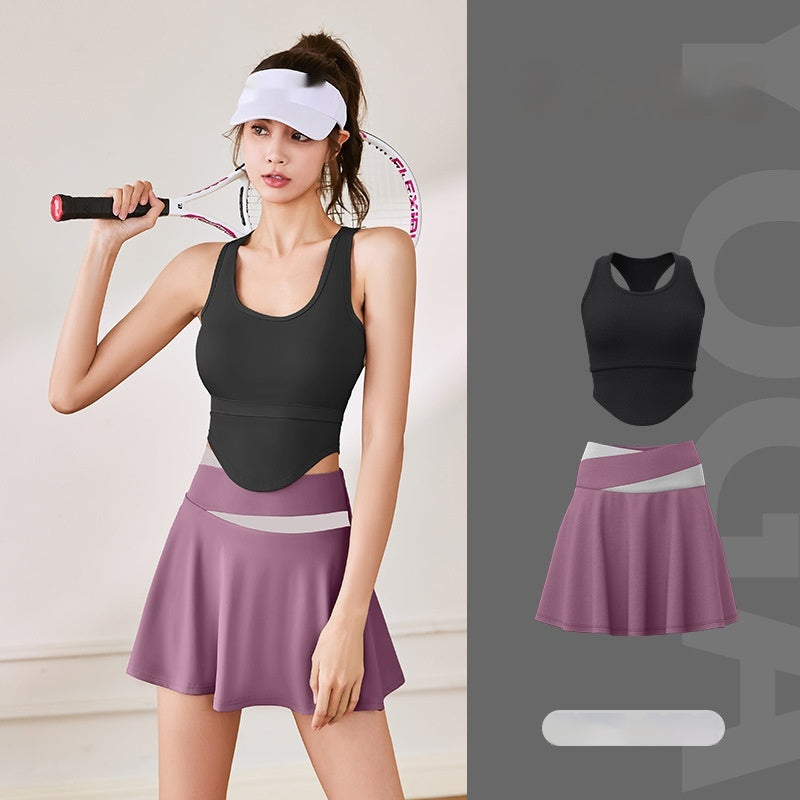 Sports Underwear Women's Wide Shoulder Beauty Back Wear-free Bra Back Suit