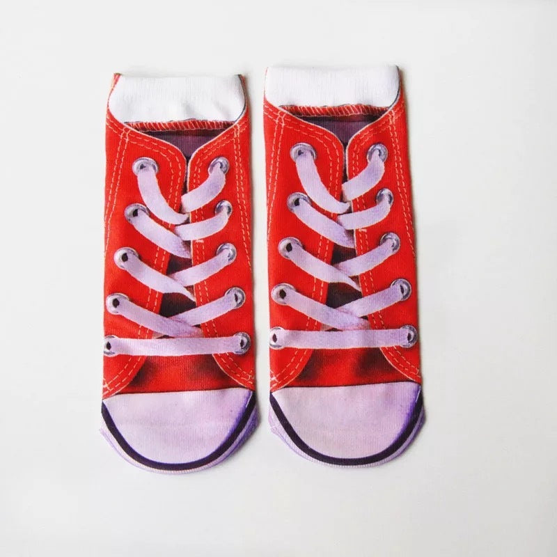 3D Printed Cartoon Flip Flop Socks for Couples