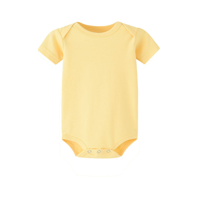 Knitted Summer Short Sleeve Romper Unisex Baby Regular Fit