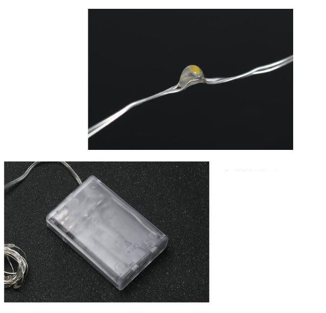 USB Copper Wire LED String Lights 10M 100 Lights