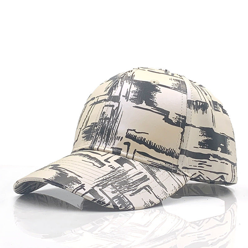 Fashion Simple Black And White Mesh Sunhat