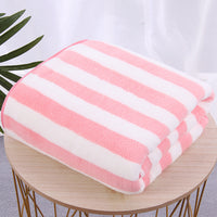 White Pink Stripes