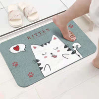 Cartoon naughty cat