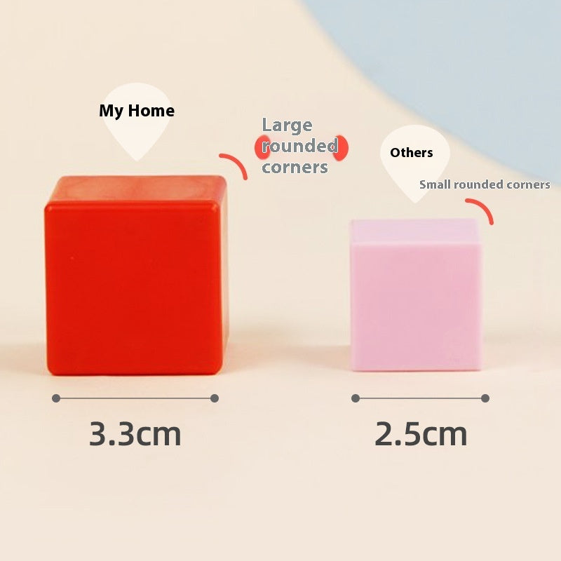 Large Magnetic Cube Toy Block Building Blocks For Children