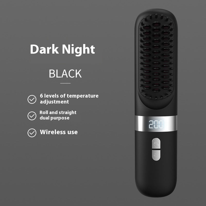 Wireless Rechargeable Comb – Portable Hair Styling Tool