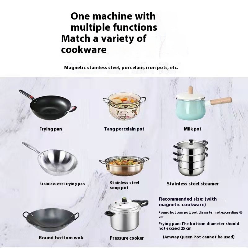 Induction Cooker 3500W High Power Multifunctional Energy Saving