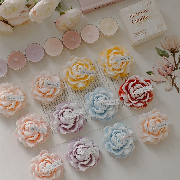Flower Fragrance Hand Gift Aromatherapy Candle